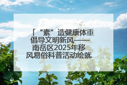 “素”造健康体重 倡导文明新风——南岳区2025年移风易俗科普活动绘就健康生活新图景