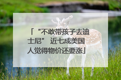 “不敢带孩子去迪士尼” 近七成美国人觉得物价还要涨