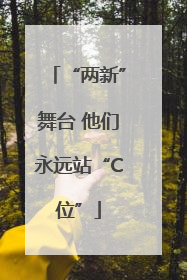 “两新”舞台 他们永远站“C位”