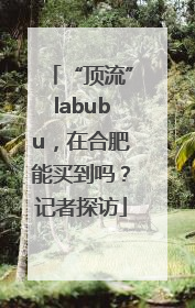“顶流”labubu，在合肥能买到吗？记者探访