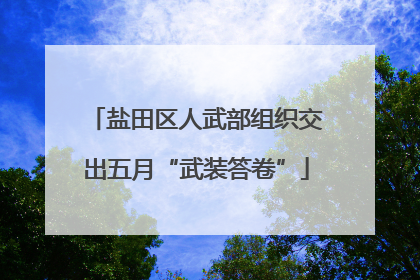 盐田区人武部组织交出五月“武装答卷”