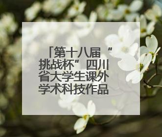 第十八届“挑战杯”四川省大学生课外学术科技作品竞赛终审决赛在成都举行
