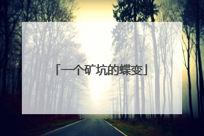 一个矿坑的蝶变