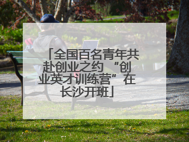 全国百名青年共赴创业之约 “创业英才训练营”在长沙开班