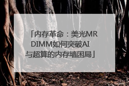内存革命：美光MRDIMM如何突破AI与超算的内存墙困局