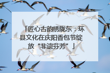 匠心古韵绣陇东：环县文化在庆阳香包节绽放“非遗芬芳”