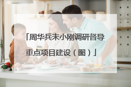 周华兵未小刚调研督导重点项目建设（图）