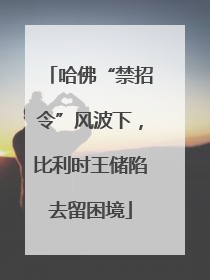 哈佛“禁招令”风波下，比利时王储陷去留困境