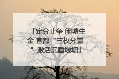 定分止争 闲塘生金 宜都“三权分置”激活沉睡堰塘