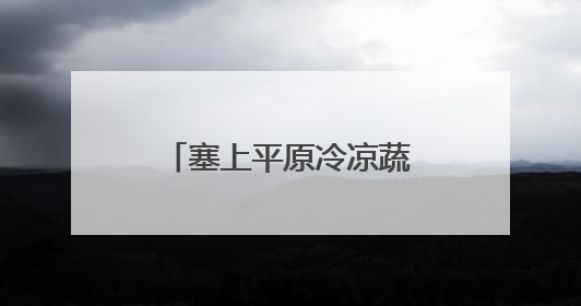 塞上平原冷凉蔬菜进入采收旺季