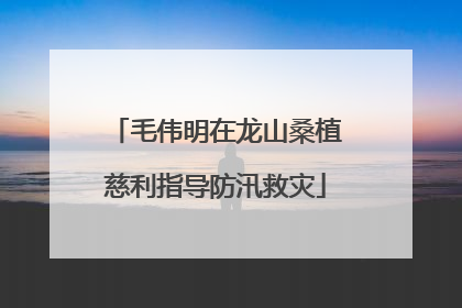 毛伟明在龙山桑植慈利指导防汛救灾
