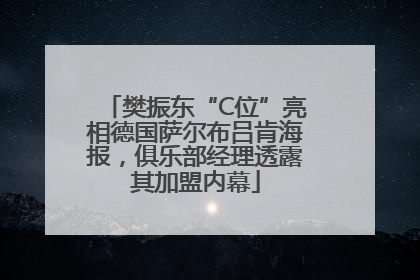 樊振东“C位”亮相德国萨尔布吕肯海报，俱乐部经理透露其加盟内幕