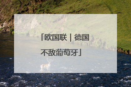 欧国联｜德国不敌葡萄牙