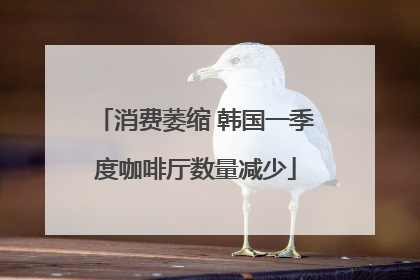 消费萎缩 韩国一季度咖啡厅数量减少