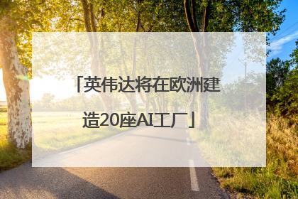 英伟达将在欧洲建造20座AI工厂
