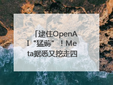 逮住OpenAI“猛薅”！Meta据悉又挖走四位知名研究人员