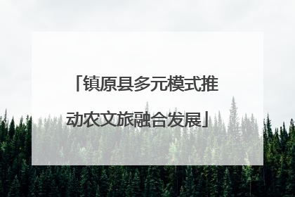 镇原县多元模式推动农文旅融合发展