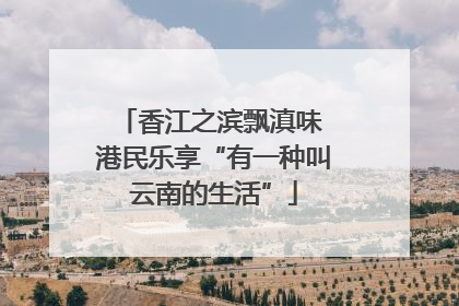 香江之滨飘滇味 港民乐享“有一种叫云南的生活”