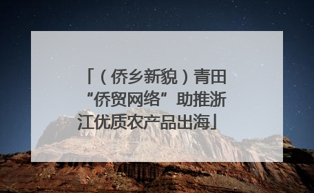 （侨乡新貌）青田“侨贸网络”助推浙江优质农产品出海
