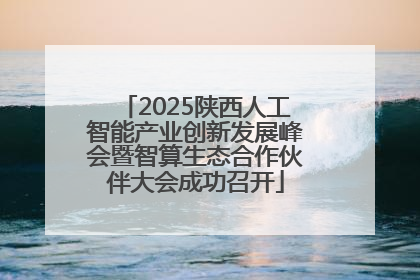2025陕西人工智能产业创新发展峰会暨智算生态合作伙伴大会成功召开