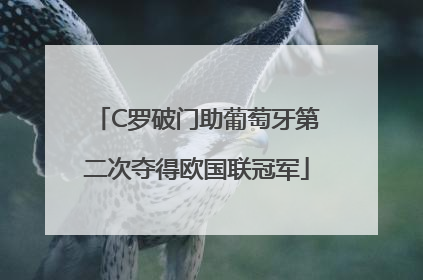 C罗破门助葡萄牙第二次夺得欧国联冠军