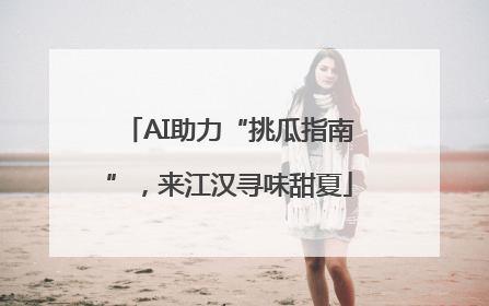 AI助力“挑瓜指南”，来江汉寻味甜夏