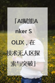 AI赋能Anker SOLIX，在技术无人区探索与突破